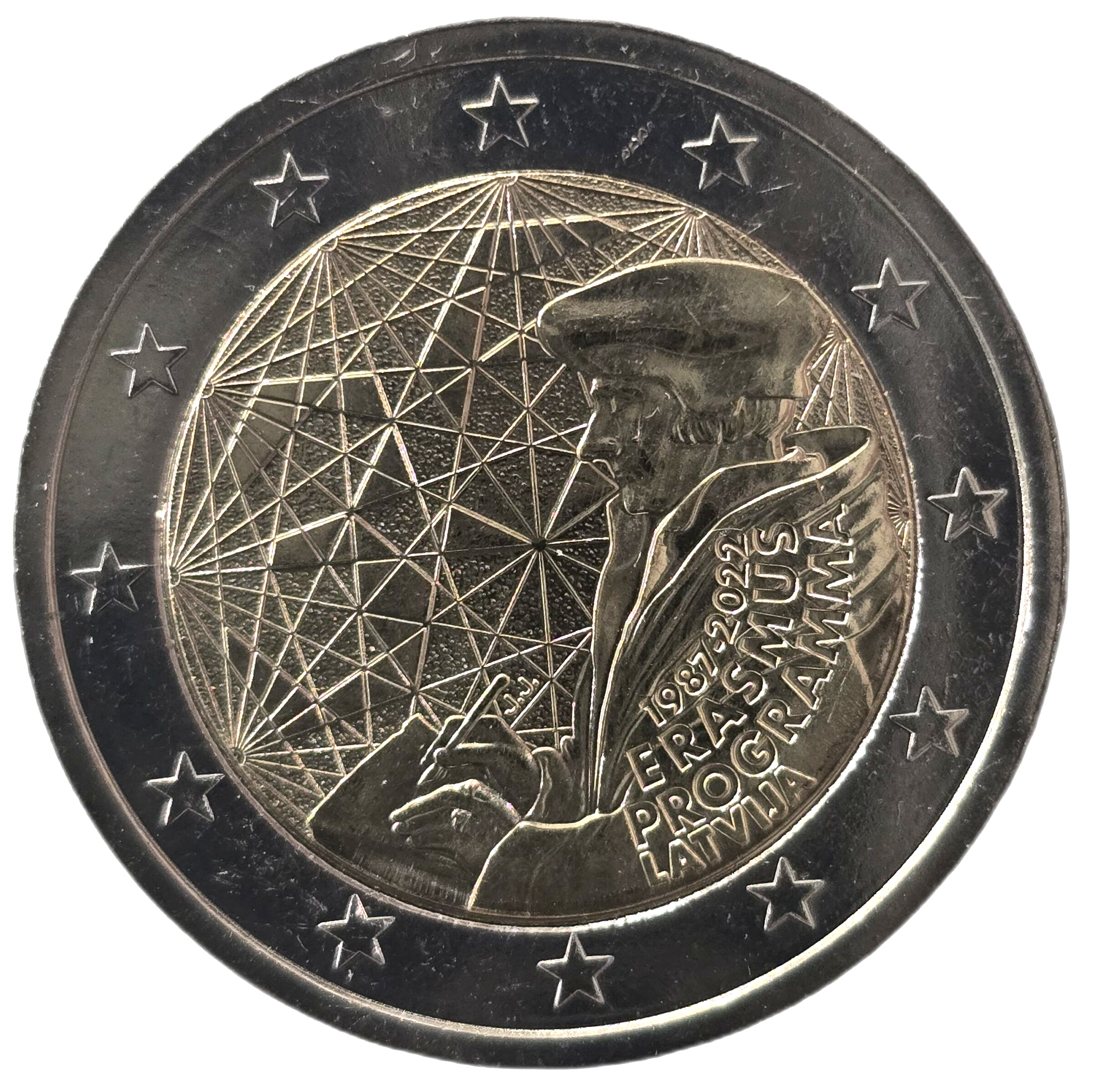 2 euros conmemorativa 35º aniversario del Programa Erasmus